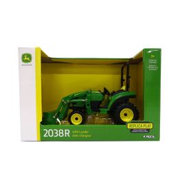 Ertl 45676 1:16 John Deere 2038R Tractor with Loader LP70531 