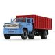 First Gear 10-4252 1/34 scale Baby Blue/Red 1970s Chevrolet® C65 Grain Truck with Corn Load