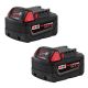 Milwaukee 48-11-1852 M18™ 18 Volt REDLITHIUM™ XC5.0 Extended Capacity Battery Two Pack