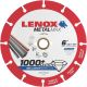 LENOX Tools 1972923 METALMAX Cut Off Wheel, Diamond Edge, 6-Inch x 7/8-Inch
