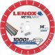 LENOX Tools 1972932 METALMAX Cut Off Wheel, Diamond Edge GS, 14-Inch x 1-Inch