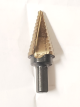 Norseman 45421 Size 8 Type 78-AG Ultra Bit™ Multi-Diameter Gold Oxide Step Drill Bit 3/16 - 7/8