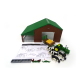 Ertl 47024 1:32 Shed with John Deere Tractor and Animals