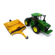 ERTL 47179 1:16 Big Farm JD 9570R 4WD Tractor w/ JD 1812DC Scraper