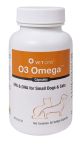 VetOne 510133 O3 Omega Capsules, EPA and DHA for Small Dogs & Cats, 60 Count