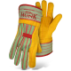Boss 5510 Munk Yellow Chore Glove with Safety Cuff - Large