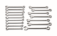 Wright Tool 730 16 Piece SAE 12 Point Combination Wrench Set