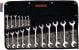 Wright Tool 732 Open End Wrench 18 Piece Set - Double Angle 15° & 60°