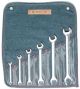 Wright Tool 736 Open End Wrench 6 Piece Set - Full Polish 1/4