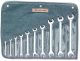 Wright Tool 741 Open End Wrench 10 Piece Set - Full Polish Metric  6mm - 26mm