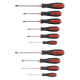 GearWrench 80060 10 Piece Phillips®/Slotted/Pozidriv® Dual Material Screwdriver Set