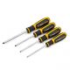 GearWrench 80065H 4 Pc. Square Dual Material Screwdriver Set