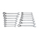 GearWrench 85142 14 Pc. 12 Point Reversible Ratcheting Combination SAE/Metric Wrench Set