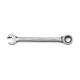 GearWrench 85515 15mm 12 Point Open End Ratcheting Combination Wrench