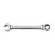 GearWrench 85517 17mm 12 Point Open End Ratcheting Combination Wrench