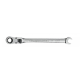 GearWrench 85608 8mm 12 Point XL Locking Flex Head Ratcheting Combination Wrench