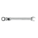 GearWrench 85618 18mm 12 Point XL Locking Flex Head Ratcheting Combination Wrench