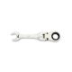 GearWrench 86872 12 Point 90-Tooth Stubby Flex Head Combination Ratcheting Wrench 7/16