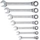 Stanley 94-542W 7 pc Ratcheting SAE Wrench Set