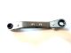 Wright Tool 9431 Offset Reverse Ratcheting Box Wrench 6 Point Metric - 7mm x 8mm