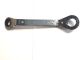 Wright Tool 9438 Offset Reverse Ratcheting Box Wrench 12 Point Metric - 19mm x 21mm