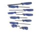 Wright Tool 9476 Phillips & Slotted Screwdriver 10 Piece Set Large Ergonomic Handle w/Pouch