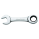 GearWrench 9512D 12mm 12 Point Stubby Ratcheting Combination Wrench