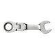 GearWrench 9556 15mm 12 Point Stubby Flex Head Ratcheting Combination Wrench