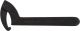Wright Tool 9633 Spanner Wrench Adjustible Hook Black Industrial - 4-1/2 to 6-1/4