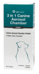 VetOne 520200 (3 in 1) Canine Aerosol Chamber Inhaler