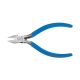 Klein Tools D244-5C Diagonal Cutting Pliers, Electronics, Pointed Nose, Narrow Jaw, 5-Inch