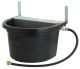 Little Giant FW16MTLBLACK 16 Quart DuraMate Automatic Waterer with Metal Cover Black