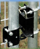 AgKNX 40-004 Small Two-Way Gate Latch for Chain Link Fence and Other Small Tubular Fence