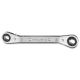 Proto® J1182M-A Offset Double Box Reversible Ratcheting Wrench 9 x 10 mm - 6 Point