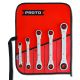 Proto® J1190MLO 5 Piece Metric Reversible Ratcheting Box Wrench Set - 12 Point