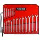 Proto® J1200R-MASD 18 Piece Satin Metric Combination ASD Wrench Set - 12 Point