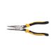 Klein Tools J206-8C All-Purpose Needle Nose Pliers, Spring Loaded, Cuts, Strips, 8.5-Inch