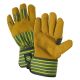 John Deere JD00024-Y Kid's Leather Glove (One Size Fits Most)