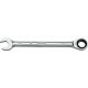 Proto® JSCRM16T Full Polish Combination Non-Reversible Ratcheting Wrench 16 mm - 12 Point