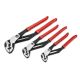 Crescent RTZ2SET3 3 Pc. Z2 K9™ Straight Jaw Dipped Handle Tongue and Groove Plier Set