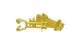 Dare SNUG-SU-25 Snug Chain Link & U-Post Insulator 25/Package, Yellow