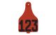 DuFlex® Numbered X-Large Cattle Ear Tags Black
