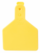 Z Tags 1 Piece Calf ID Ear Tags Short Neck Blank Yellow