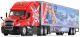 First Gear 60-0835 1/64 scale Quest Trucking Freightliner® 2018 Cascadia® High-Roof and 53' Wabash® ArcticLite® Trailer with Skirts