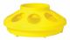 Little Giant 1 Quart Plastic Feeder Base Yellow