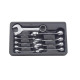 GearWrench 81905 10 Piece 12 Point Stubby Combination SAE Wrench Set