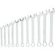 Stanley 94-386W 11 Piece Full Polish Metric Combination Wrench Set