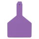 Z Tags Z1 No-Snag-Tag Cow Size Blank 100ct - Purple