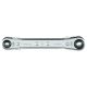 Proto® J1191MLO Double Box Reversible Ratcheting Wrench 7 x 8 mm - 12 Point