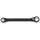 Proto® JSBV0810 Black Chrome Double Box Reversible Ratcheting Wrench 1/4